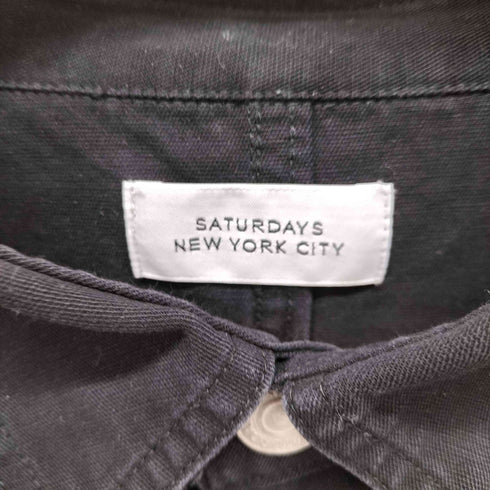 サタデーズニューヨークシティ Saturdays NYC Magnus Work Shirt メンズ import:L