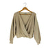 ベースレンジ BASERANGE 22AW amelie pichard カプセルコレクション VEHO WRAP PULLOVER レディース JPN:XS