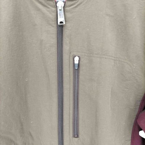 マウリツィオバルダサーリ MAURIZIO BALDASSARI フルジップ ノーカラー ブルゾン ジャケット メンズ