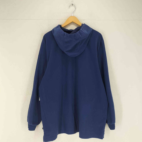 アディダス adidas 90-00s パフォーマンスロゴ刺繍 スリーストライプス プルオーバーパーカー メンズ import:L