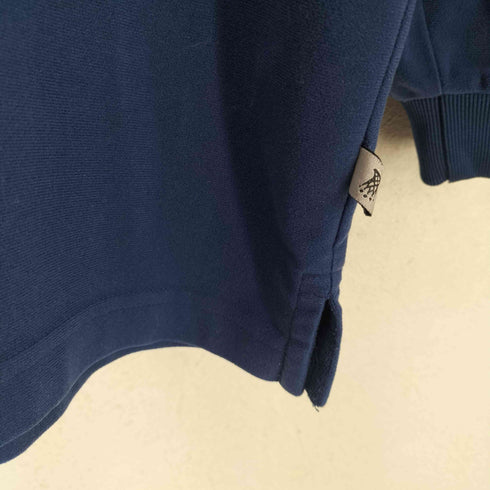 アディダス adidas 90-00s パフォーマンスロゴ刺繍 スリーストライプス プルオーバーパーカー メンズ import:L