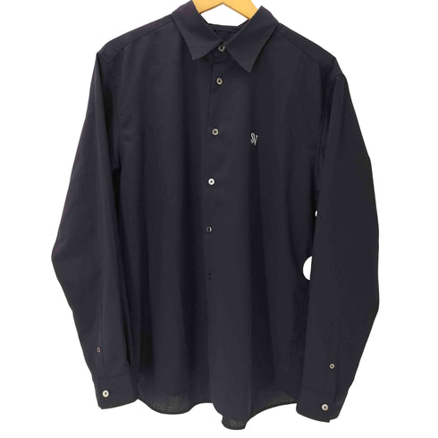 ソフネット SOPHNET. 26SS HIGH-TWIST REGULAR-FIT SHIRT ハイツイスト レギュラー フィット シャツ メンズ JPN:4