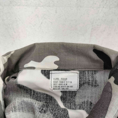 ユーエスアーミー U.S. ARMY USA製 シティカモ BDUジャケット メンズ XLARGE-REGULAR