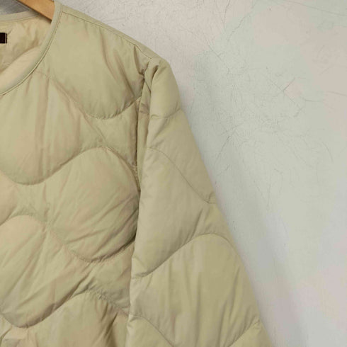 コントワーデコトニエ COMPTOIR DES COTONNIERS ノーカラー キルティング ダウンライナージャケット レディース JPN:XL