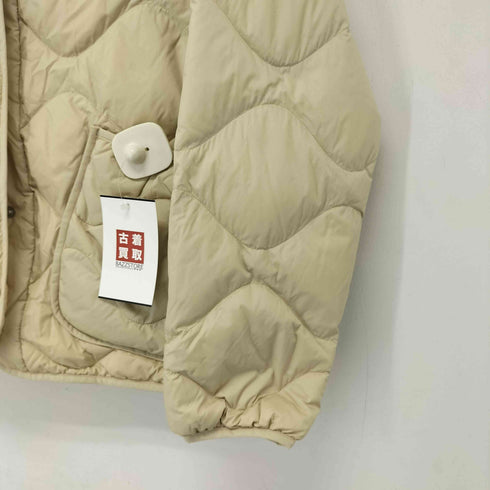 コントワーデコトニエ COMPTOIR DES COTONNIERS ノーカラー キルティング ダウンライナージャケット レディース JPN:XL