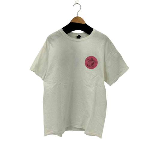ギルダン GILDAN ALL YOU NEED IS DUB ロゴプリント クルーネックTシャツ メンズ import:L
