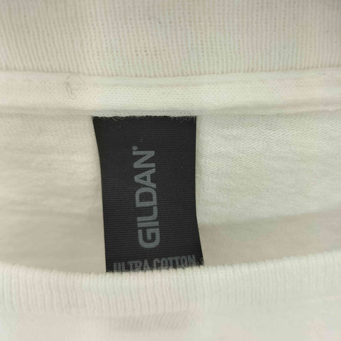 ギルダン GILDAN ALL YOU NEED IS DUB ロゴプリント クルーネックTシャツ メンズ import:L