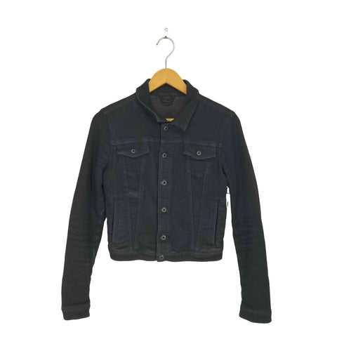 ディーゼル DIESEL FRINGI-N.E JACKET スウェット デニム ジャケット メンズ
