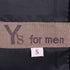 ワイズフォーメン Ys for men 80s 茶タグ 100番台 メルトンウール 2B テーラードジャケット メンズ JPN:S