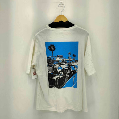 ユナイテッドアスレ UNITED ATHLE イラストプリント クルーネックTシャツ メンズ import:L