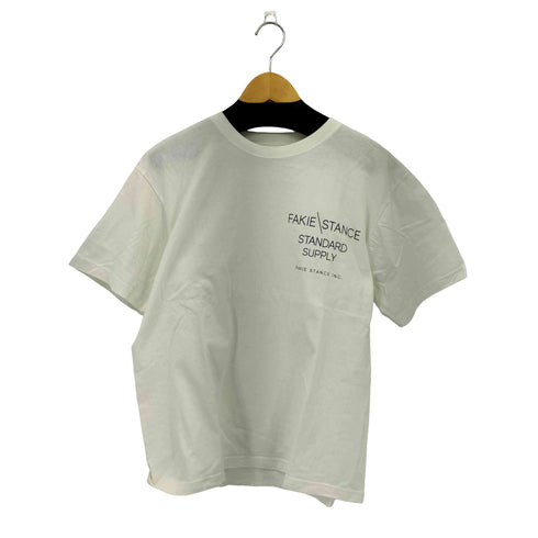 FAKIE STANCE コットン ブランドロゴプリント クルーネックTシャツ メンズ JPN:L