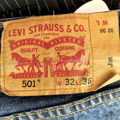 リーバイス Levis 501デニムパンツ メンズ 32/36