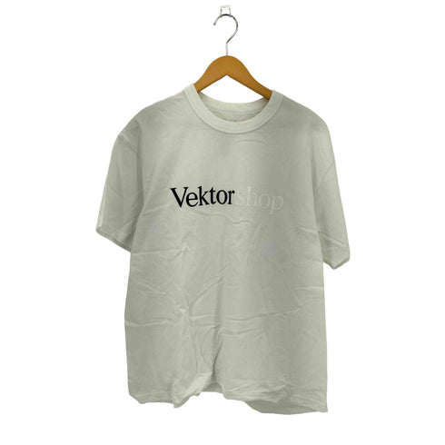 vektor shop Thick Logo SS Tee フロントブランドロゴプリント クルーネックTシャツ メンズ import:M