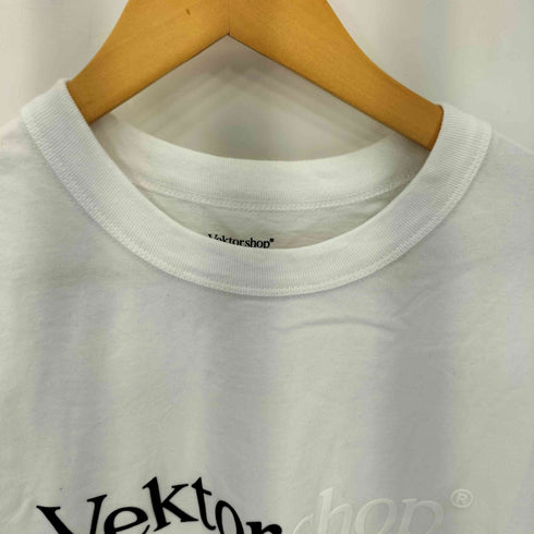 vektor shop Thick Logo SS Tee フロントブランドロゴプリント クルーネックTシャツ メンズ import:M