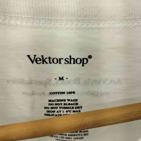 vektor shop Thick Logo SS Tee フロントブランドロゴプリント クルーネックTシャツ メンズ import:M