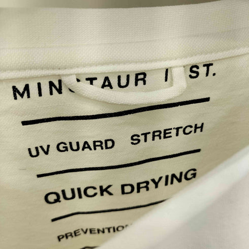 ミノトールインスト MINOTAUR INST. フロントポケット クルーネックロンT メンズ JPN:S