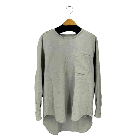 ミノトールインスト MINOTAUR INST. フロントポケット クルーネックロンT メンズ JPN:S