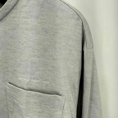 ミノトールインスト MINOTAUR INST. フロントポケット クルーネックロンT メンズ JPN:S