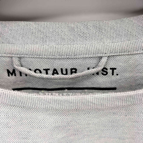 ミノトールインスト MINOTAUR INST. フロントポケット クルーネックロンT メンズ JPN:S