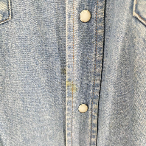 ラングラー Wrangler L/S ウエスタンデニムシャツ メンズ JPN:XL