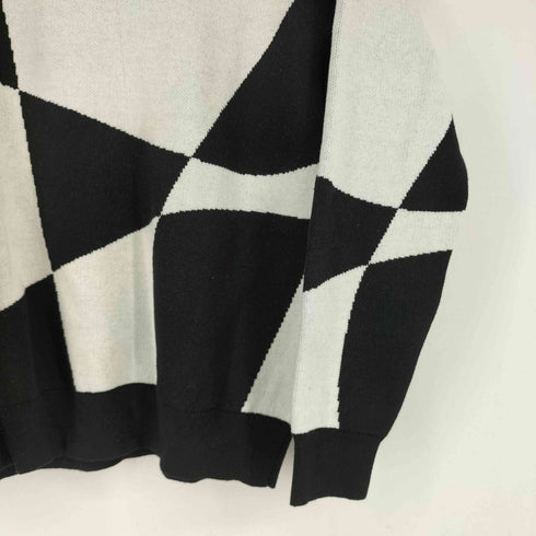 ザラ ZARA 総柄 ニットプルオーバー メンズ JPN:M