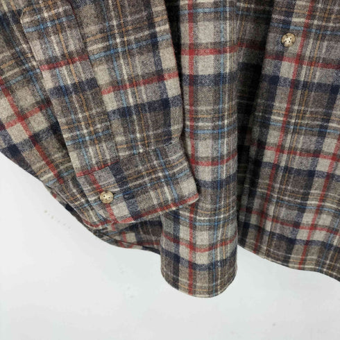 ペンドルトン PENDLETON 70S MADE IN USA ウール ネルシャツ メンズ 2X