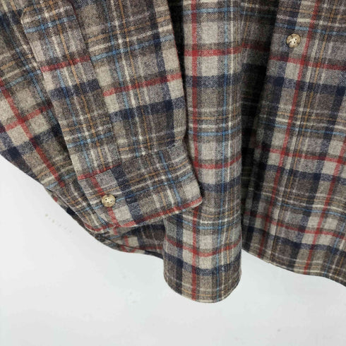ペンドルトン PENDLETON 70S MADE IN USA ウール ネルシャツ メンズ 2X