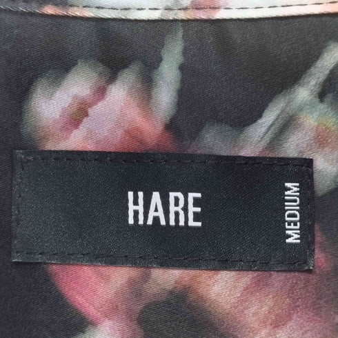 ハレ HARE ボカシプリントシャツ メンズ M
