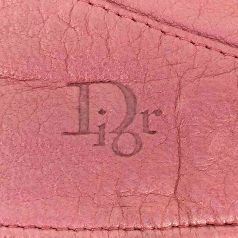 ディオール Dior エンボスロゴ レザーグローブ レディース