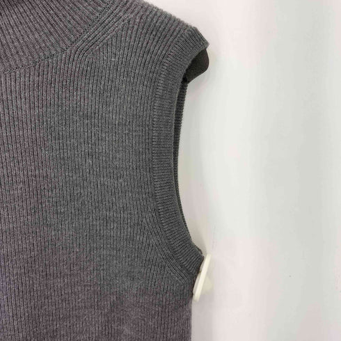 グラフペーパー Graphpaper Turtle Neck Vest タートルネック ウール ベスト レディース 00