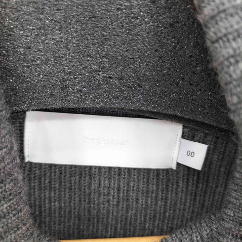 グラフペーパー Graphpaper Turtle Neck Vest タートルネック ウール ベスト レディース 00