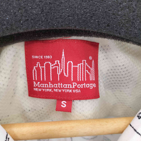 マンハッタンポーテージ Manhattan Portage 総柄 レーヨン オープンカラー半袖シャツ メンズ import:S