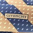 ジバンシィ GIVENCHY 総柄 ストライプ シルク100% ネクタイ メンズ