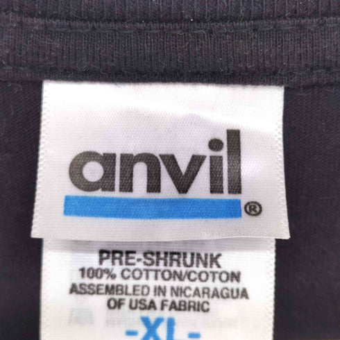アンビル Anvil バンド両面プリントS/S Tシャツ メンズ XL