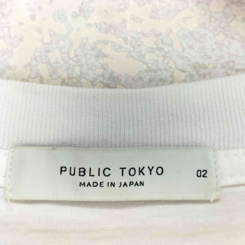 パブリックトウキョウ PUBLIC TOKYO ビューティフルバックプリントフォトTEE メンズ 02
