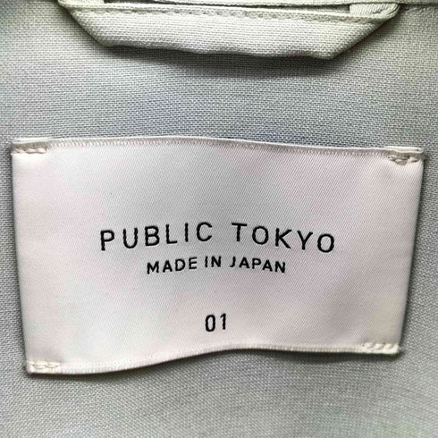 パブリックトウキョウ PUBLIC TOKYO コンフォート リラックス ハーフ スリーブ シャツ メンズ JPN:1
