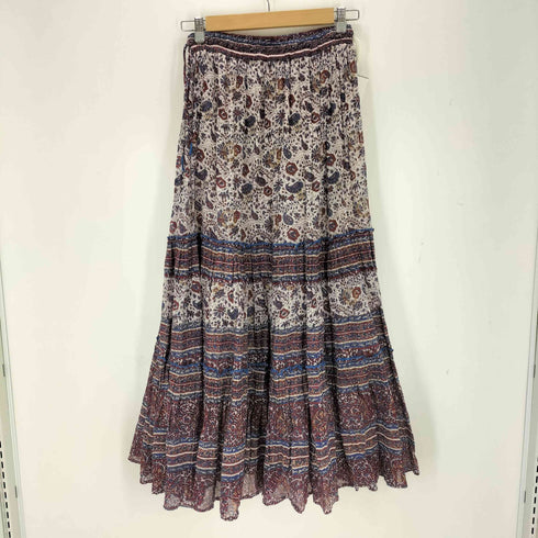 M.A.B.E ROSA プリント マキシスカート レディース S