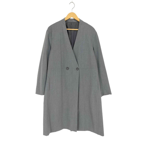 ステュディオス STUDIOUS ノーカラーダブルコート メンズ