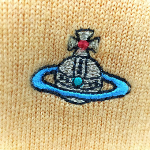 ヴィヴィアンウエストウッド Vivienne Westwood イタリア製 オーブ 刺繍 ウール カーディガン レディース import:M