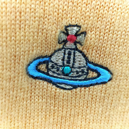 ヴィヴィアンウエストウッド Vivienne Westwood イタリア製 オーブ 刺繍 ウール カーディガン レディース import:M