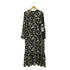 アルディーノアール HARDY NOIR Flower print dress. フラワープリント後ろタイワンピース レディース