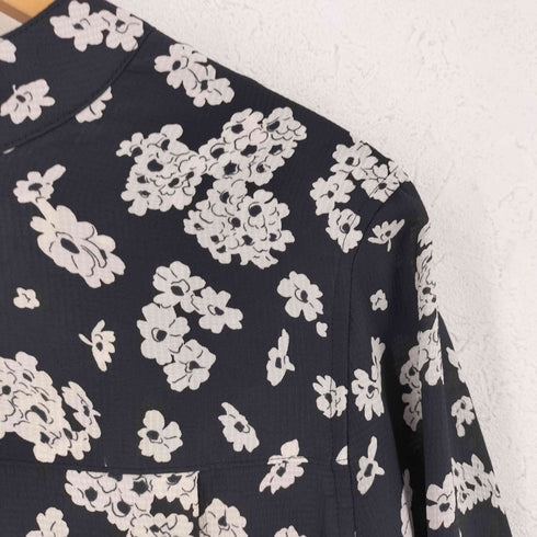 アルディーノアール HARDY NOIR Flower print dress. フラワープリント後ろタイワンピース レディース