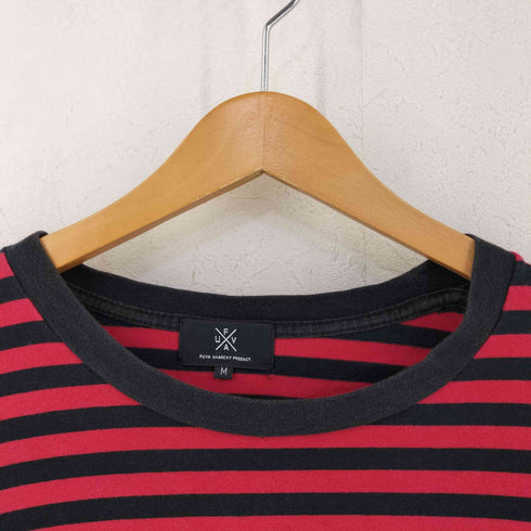 FUVA ANARCHY PRODUCT ボーダーロングスリーブTシャツ メンズ M
