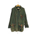バナナリパブリック BANANA REPUBLIC 80S SAFARI&TRAVEL ゴム引きコットン レザー フィールドジャケット メンズ import:L
