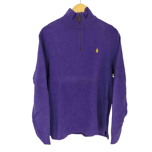 ポロラルフローレン POLO RALPH LAUREN ハーフジッププルオーバー ニットシャツ メンズ import:M