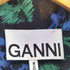 ガニー Ganni ボタニカル柄 レース襟 シャツ ブラウス import レディース 34