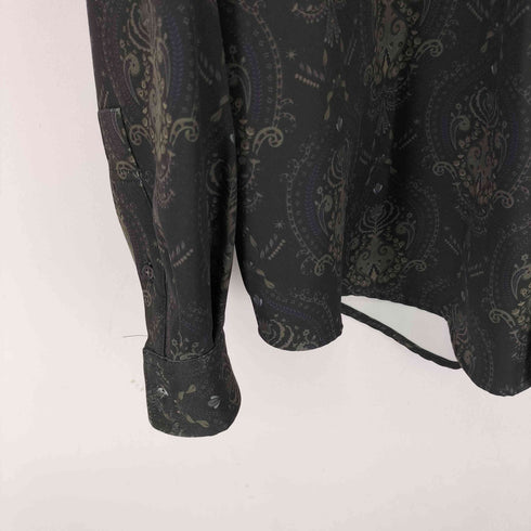 総柄 L/S シャツ メンズ