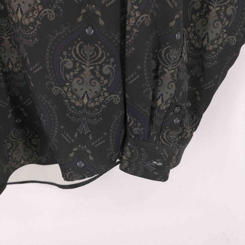 総柄 L/S シャツ メンズ