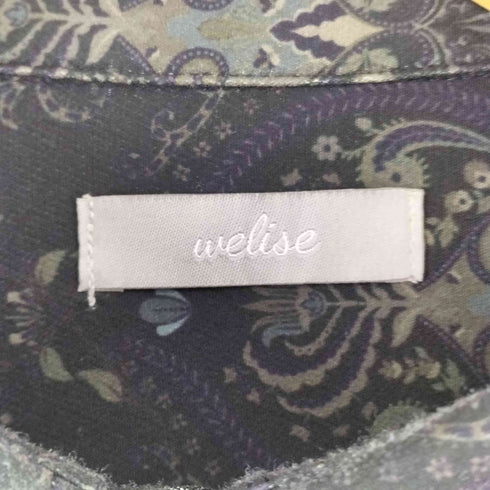 総柄 L/S シャツ メンズ