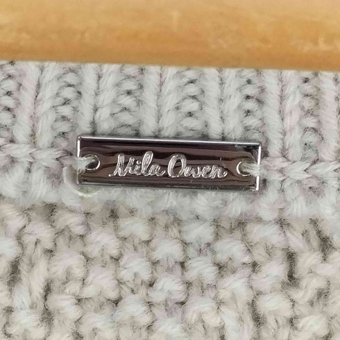 ミラオーウェン Mila Owen Vネックケーブル編ニットベストプルオーバー レディース ONE SIZE